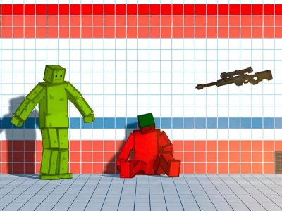 Sorter: Ragdoll Playground Shooter — joc online gratuit