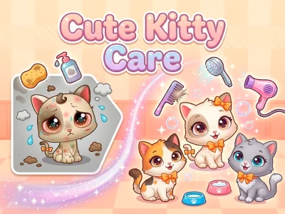 Spel Cute Kitty Care aanlyn