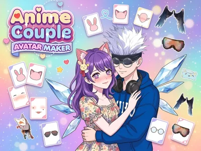 Logħba Anime Couple: Avatar Maker onlajn