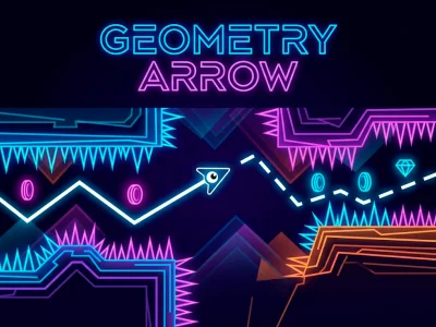 თამაში Geometry Arrow ონლაინ