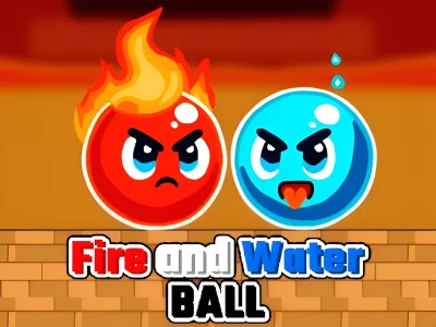 Fire and Water Ball — free online game