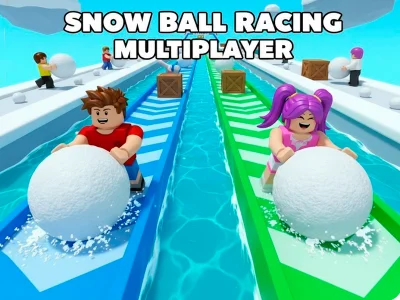 Joc Snow Ball Racing Mutliplayer en línia
