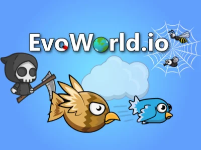 Peli EvoWorld.io verkossa