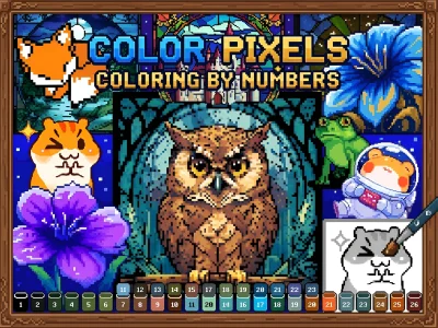 Color Pixels Coloring By Numbers — libreng online na laro