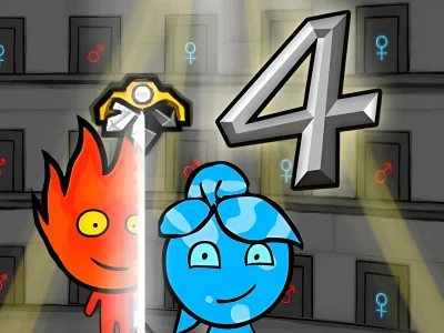 Fireboy & Watergirl 4 in Crystal Temple — free online game