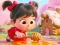 Jigsaw Puzzle: Honey Girl Candy House — gratis online spil
