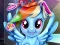 Rainbow pony real haircuts — free online game