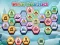 Winter Hexa Stack — free online game