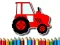 Easy Kids Coloring Tractor — free online game