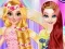 Long Hair Princess Prom