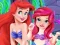 Baby Ariel Treating Cold — free online game
