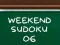 Weekend Sudoku 06 — free online game