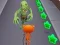 Trò chơi Angry Cat Run Zombies Alley trực tuyến