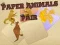 Paper Animals Pair — free online game