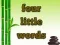 Four Little Words — free online game