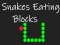Snakes Eating Blocks — jogo online grátis