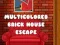 Multicolored Brick House Escape — free online game