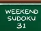 Weekend Sudoku 31 — free online game