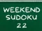 Weekend Sudoku 22 — free online game
