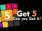 Get 5 — free online game