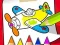 Coloring Book: Cute Plane — free online game