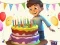 Coloring Book: Birthday Party — free online game