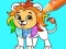 Coloring Book: Lion — free online game