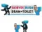 Skibydi Rush draw to toilet — free online game
