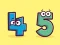 Coloring Book: Number 4-5 — free online game