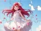 Jigsaw Puzzle: White Dress Girl — free online game