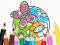 Coloring Book: Butterfly With Flowe — free online game