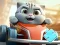 Jigsaw Puzzle: Cat Racing Driver — free online game