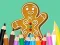Coloring Book: Gingerbreads — free online game
