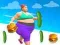 Muscle Girl Calorie Run — free online game
