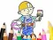 Coloring Book: Whitewasher — free online game