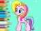 Coloring Book: Shining Pony — free online game