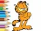 Coloring Book: Garfield Hamburger — free online game