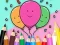Coloring Book: Celebrate-Balloons — free online game