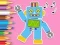Coloring Book: Robot Dancing — free online game