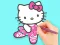 Coloring Book: Hello Kitty Dancing — free online game