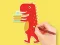Coloring Book: Dinosaur Birthday — free online game