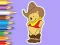 Coloring Book: Cowboy Winnie — free online game