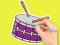 Coloring Book: Star Drum — free online game