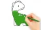 Coloring Book: Lovely Baby Dinosaur — free online game