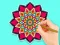 Coloring Book: Mazy Flower — free online game