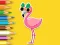 Coloring Book: Flamingo — free online game