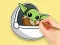 Coloring Book: Master Yoda — free online game