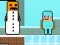 Noob vs Pro Snowman — free online game