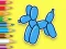 Coloring Book: Balloon Puppy — free online game
