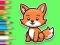 Coloring Book: Baby Fox — free online game